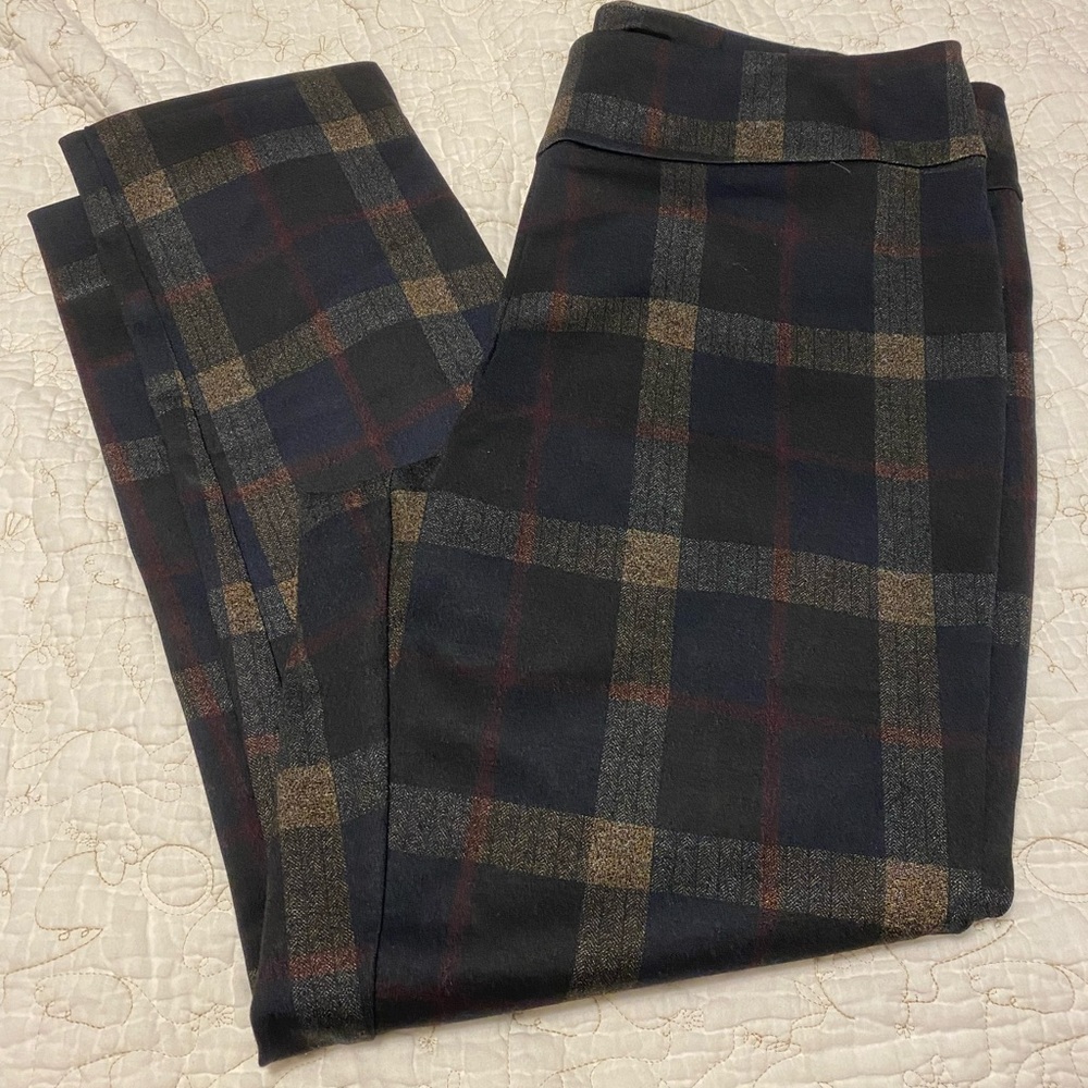 Plaid Slacks
